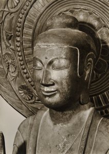 Buda Yakushi, Nara, Japón, 1950 de Japanese Photographer